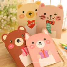 Creative Cute Bear Notebook, Animal Notepad, Notebook for Student Award